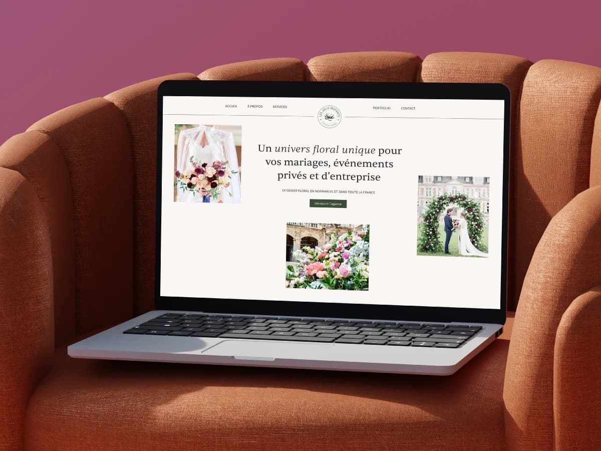 Aperçu des projets d'identité visuelle et de site web en Normandie